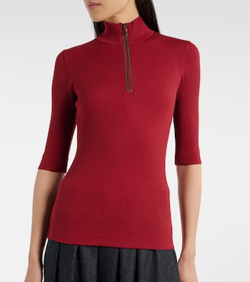 Wool turtleneck top | Brunello Cucinelli