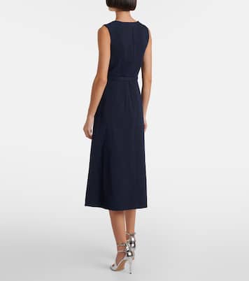 Abito midi Pinah in misto cotone bouclé | Emilia Wickstead