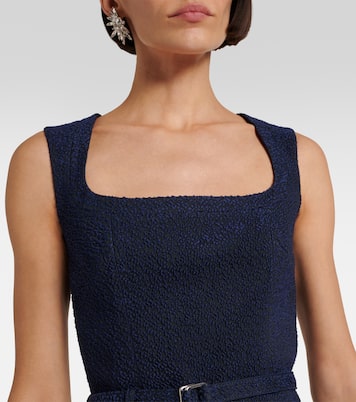 Abito midi Pinah in misto cotone bouclé | Emilia Wickstead