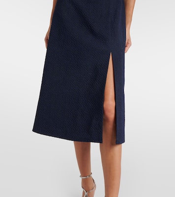 Abito midi Pinah in misto cotone bouclé | Emilia Wickstead