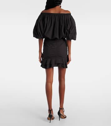 Top Bertille à encolure bardot en coton | Marant Etoile