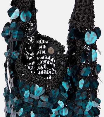 Sequined mesh tote bag | JW Anderson