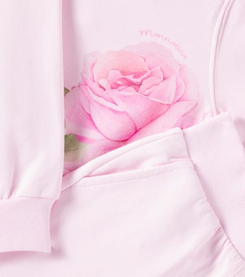 Bebé - chándal de algodón floral | Monnalisa