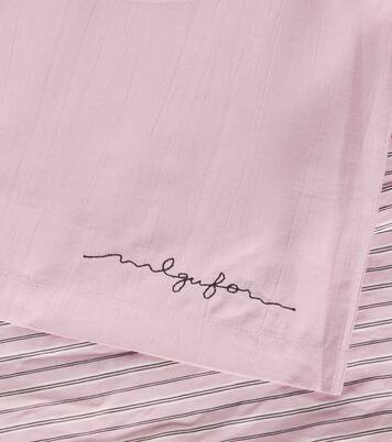 Top e pantaloni regular a righe | Il Gufo