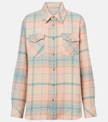 Camicia Lover in cashmere a quadri | God's True Cashmere