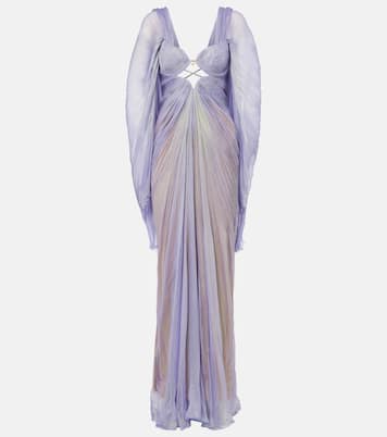 Robe longue Cassandra en soie | Maria Lucia Hohan