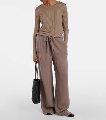 Keya ribbed-knit top | The Row