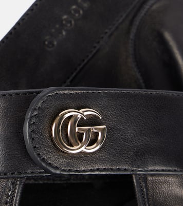 Gants GG en cuir | Gucci