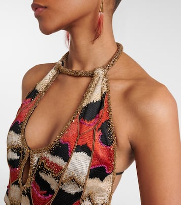 Alicia silk georgette crêpe gown | Isabel Marant