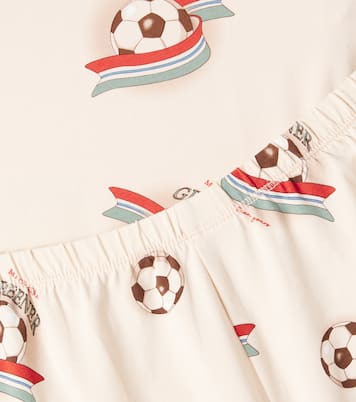 Cotton-blend T-shirt and shorts set  | Konges Sløjd