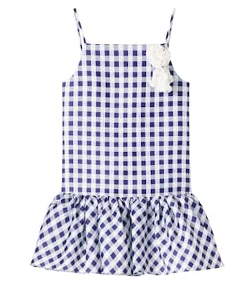 Kleid aus Taft  | Self-Portrait Kids