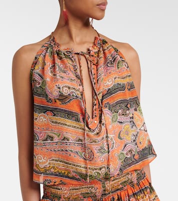 Top Marilou en soie | Isabel Marant
