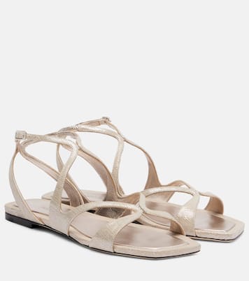Ayla leather sandals | Jimmy Choo