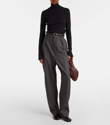 Wool turtleneck top | Lemaire