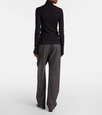 Wool turtleneck top | Lemaire