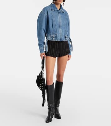 Santa cropped denim jacket | Isabel Marant