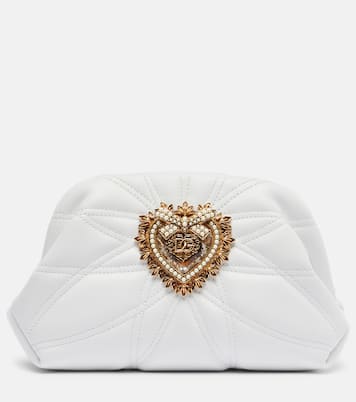 Schultertasche Devotion Small aus Leder | Dolce&Gabbana