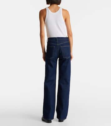 Harper mid-rise straight jeans | Agolde