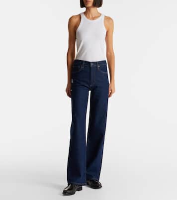 Harper mid-rise straight jeans | Agolde