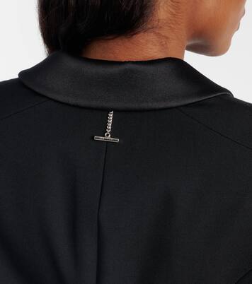 Cropped wool blazer | McQueen