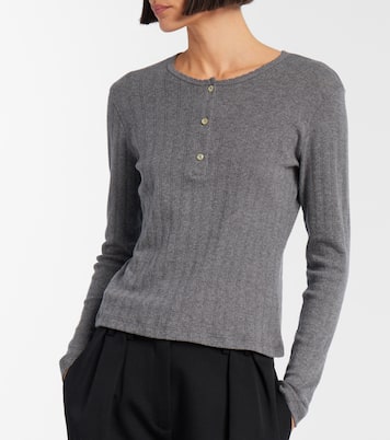 棉质针窿亨利衫 | Leset