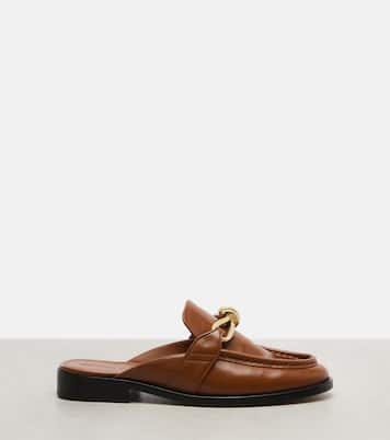 Astaire Knot leather mules | Bottega Veneta