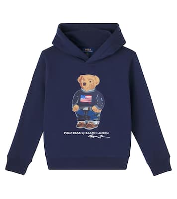 Hoodie Polo Bear aus einem Baumwollgemisch | Polo Ralph Lauren Kids