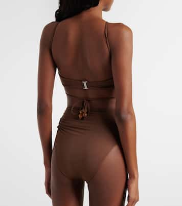 Ruched bikini bottoms | Magda Butrym
