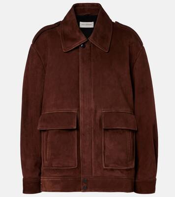 Drey suede field jacket | Nour Hammour