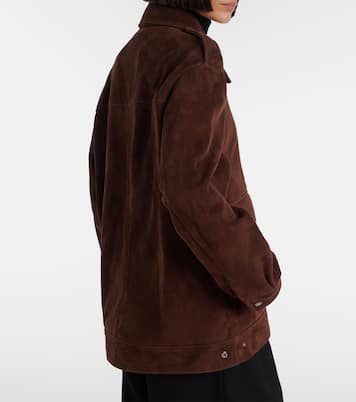 Drey suede field jacket | Nour Hammour