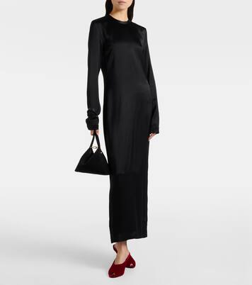 Satin maxi dress | Toteme