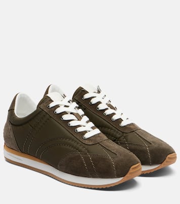 Sneakers mit Veloursleder | Toteme