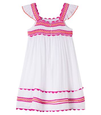 Crochet-trimmed cotton dress | Tartine et Chocolat