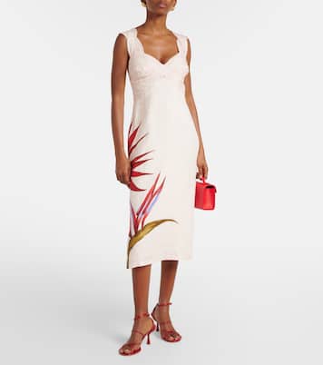 Floral linen midi dress | Farm Rio