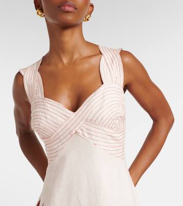 Floral linen midi dress | Farm Rio