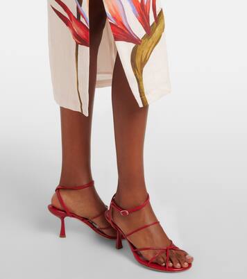 Floral linen midi dress | Farm Rio