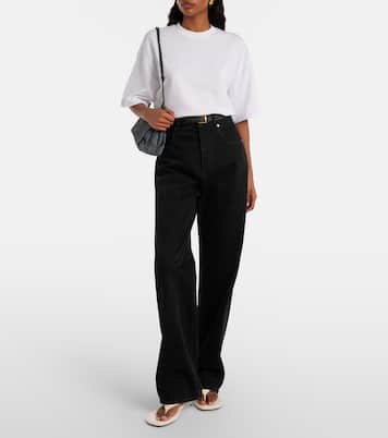 Notturno Intrecciato suede crossbody bag | Bottega Veneta