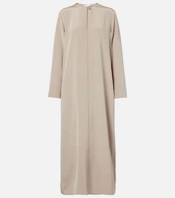 Vestido midi Unghia en mezcla de seda | Max Mara