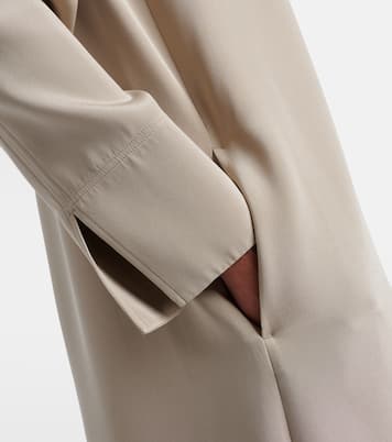 Vestido midi Unghia en mezcla de seda | Max Mara