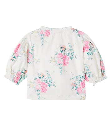 Floral cotton top | C'era Una Volta