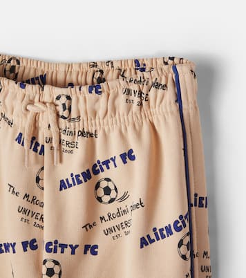 Printed cotton sweatpants | Mini Rodini