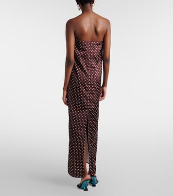 Robe aus Satin | Rotate