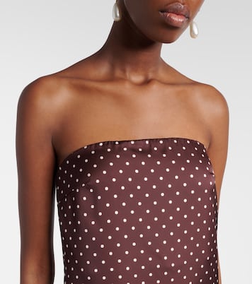 Robe aus Satin | Rotate