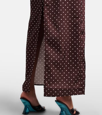 Robe aus Satin | Rotate