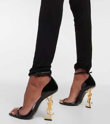Opyum 110 patent leather sandals | Saint Laurent