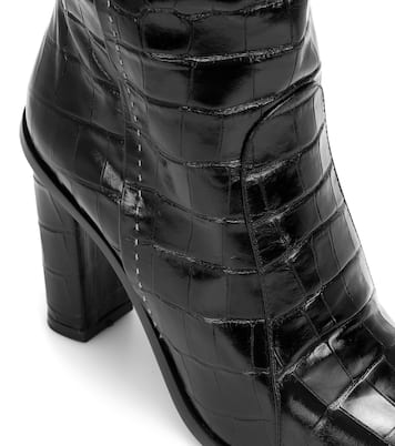 Botas Beboot de piel efecto coco | Max Mara