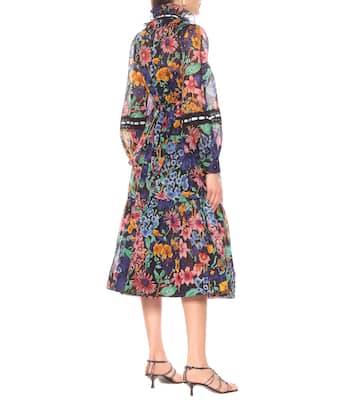 Abito midi a stampa in cotone | Marc Jacobs