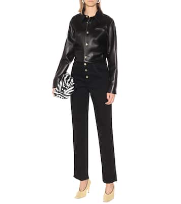 High-Rise Straight Jeans | Bottega Veneta