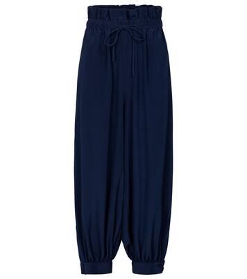 Lauryn cuffed silk pants | Stella McCartney