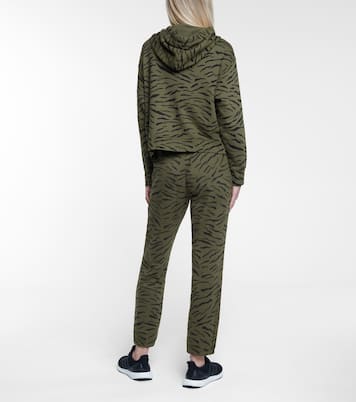 Roseanne printed cotton hoodie | Velvet